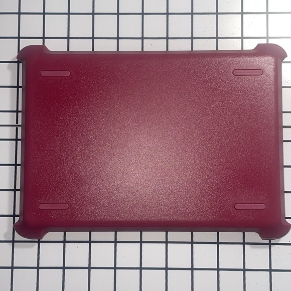 🍉 NEW Otterbox Ipad Hard Cover/ Stand With Stylus Maroon - Picture 3 of 3